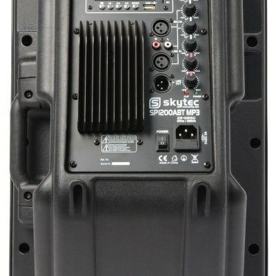 Coluna Amplificada NOVA ABS 12" 600W c/o MP.3 USB/SD/Bluetooth - Skyte