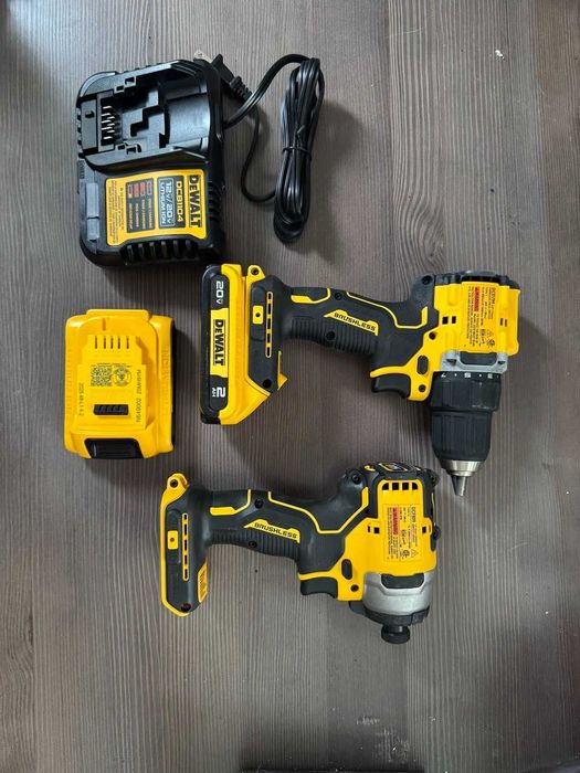 Dewalt 20v max Оригінальний набір США Імпакт і Шуруповерт