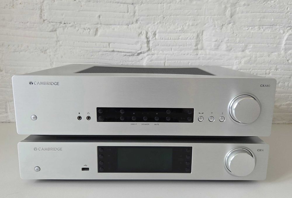 Zestaw stereo CAMBRIDGE AUDIO CXA-80 + CXN v2