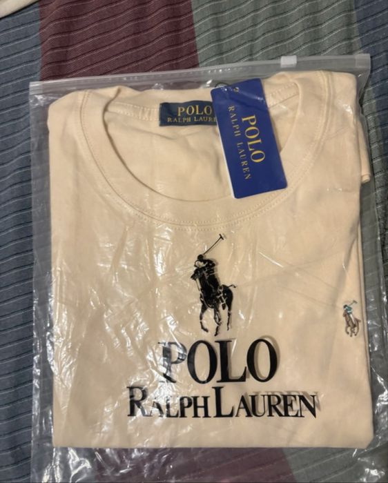 Tshirt Beje Ralph Lauren