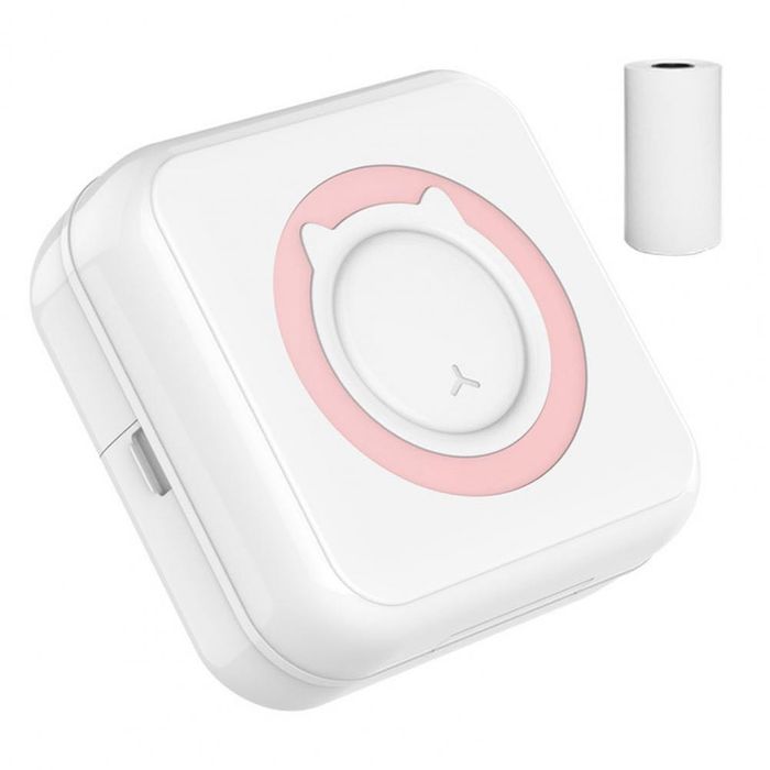 MINI drukarka przenośna +10 ROLEK PAPIERU GRATIS