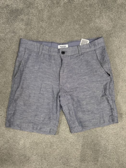 Шорты мужские льняные jack&jones