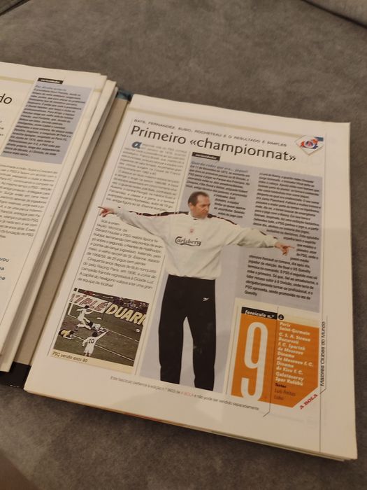 Colecção jornal A Bola fascículos Melhores Clubes do Mundo