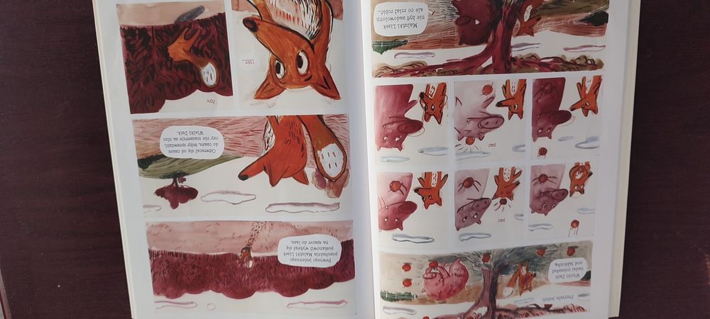 Malutki lisek i wielki dzik