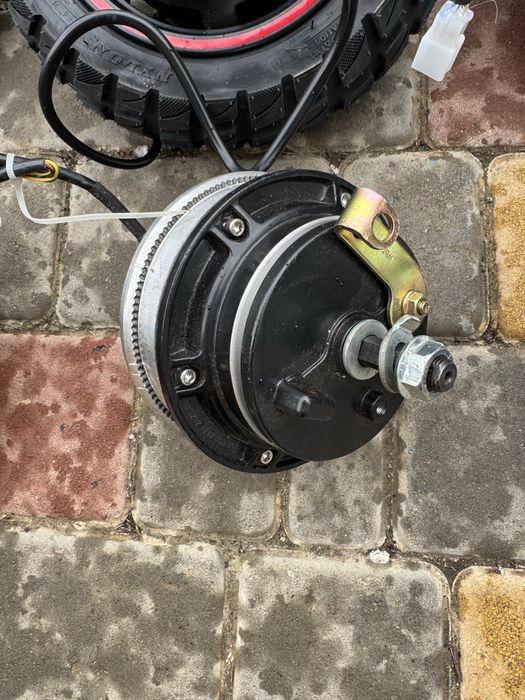 Мотор-колесо 10" 60v ,48v  электросамоката Crosser T4 1000W , T4 rurbo