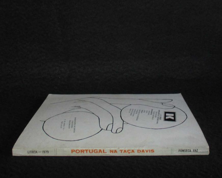 Livro Portugal na Taça Davis Fonseca Vaz 1979 Autografado