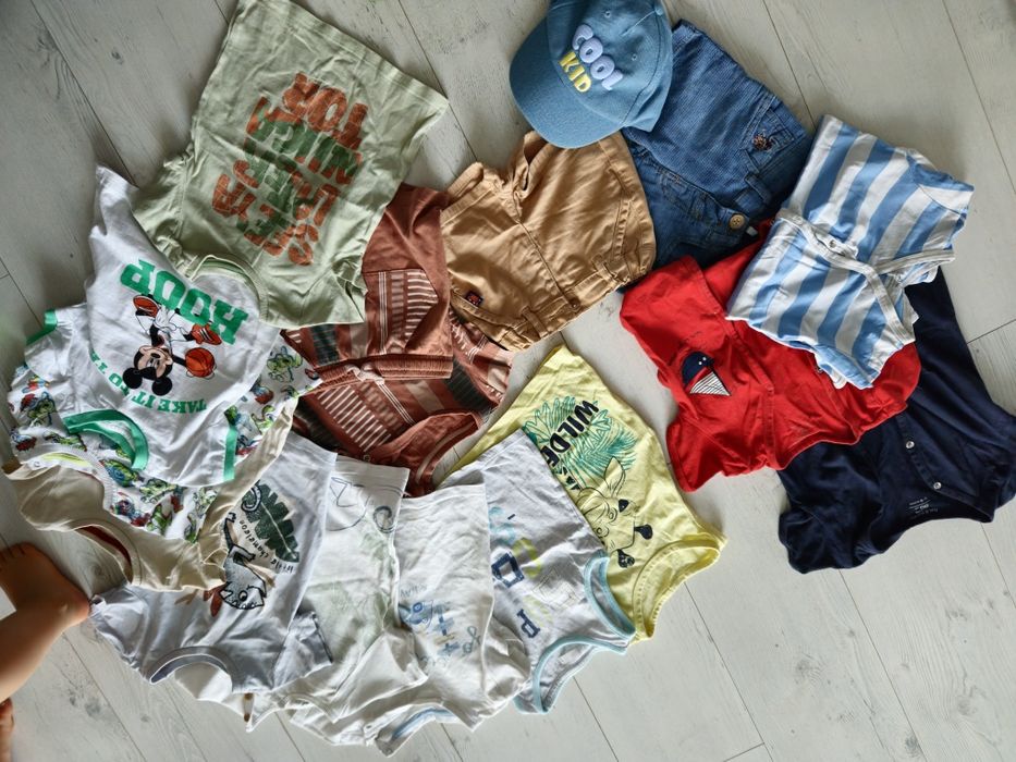 Paka ciuchów na lato dla chłopca