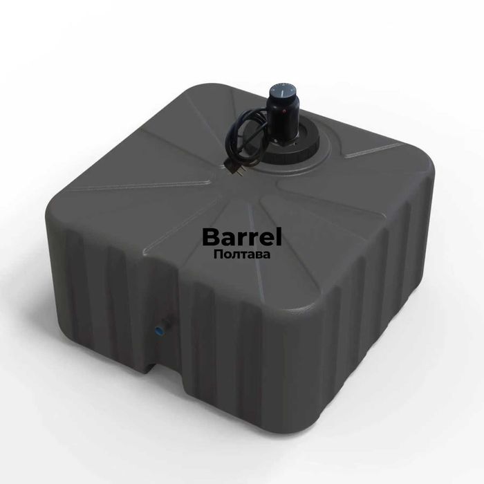 Бак для душа 75, 100 літрів, пластикові з ТЕНОМ