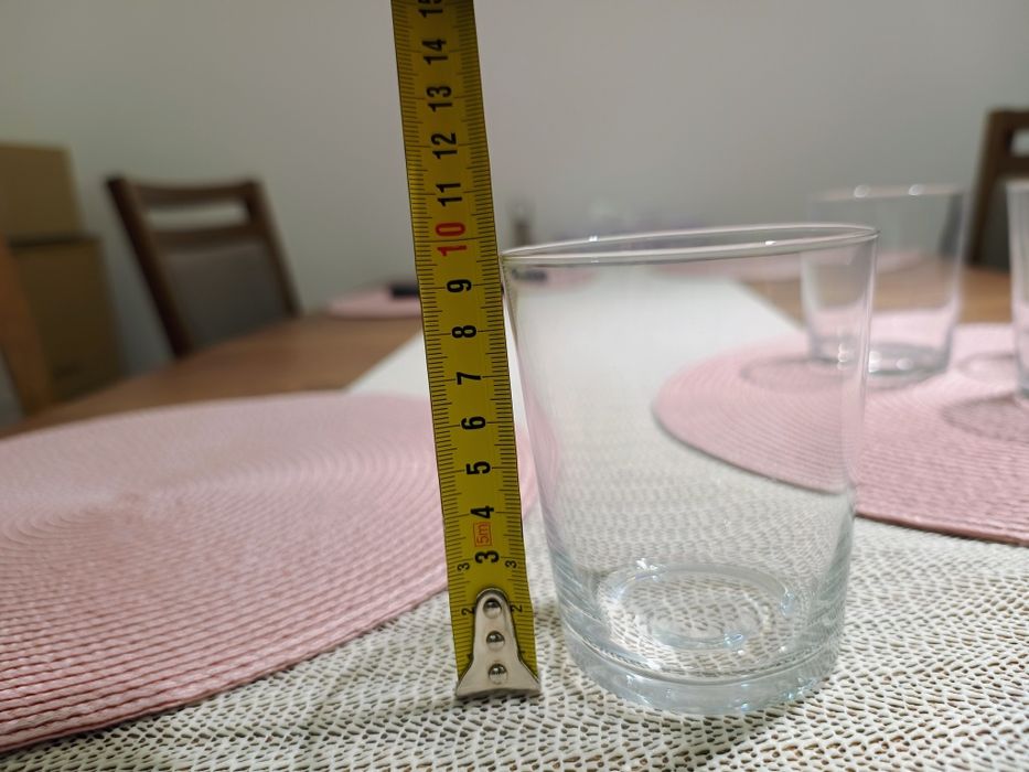 Zestaw nowych szklanek Pepco Home 4 szt. Drink glass
