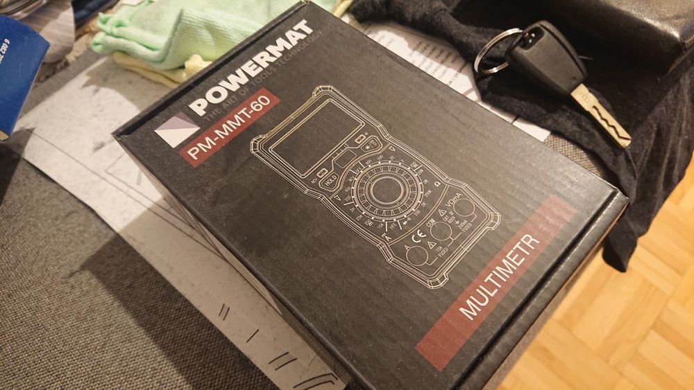 Multimetr cyfrowy (miernik elektryczny) POWERMAT PM-MMT-60