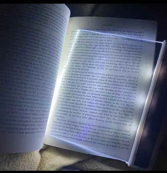 Lampka do czytania nocą. Zasilanie 2xAA