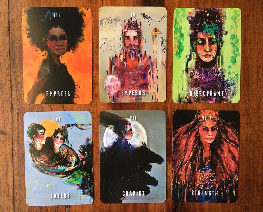 The Painted Tarot Deck429700440549632002