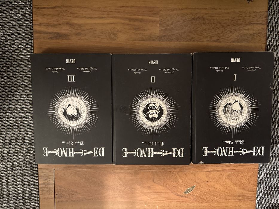 3 Mangas Death note.