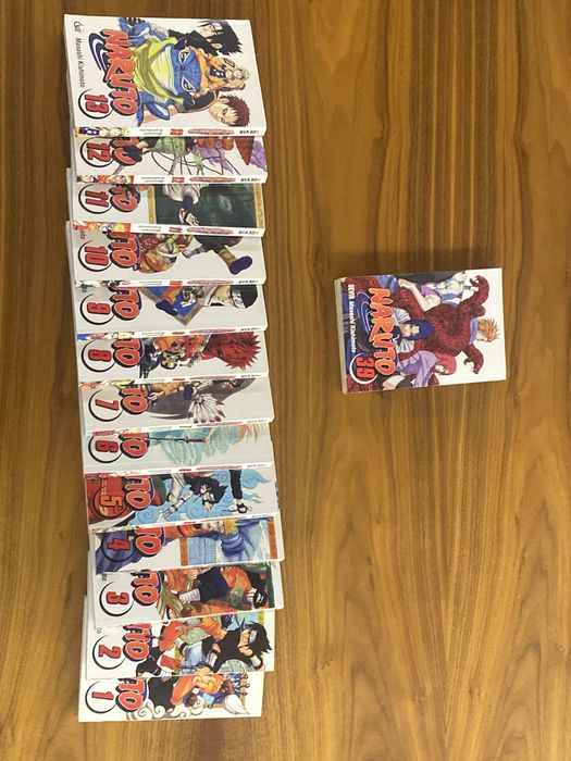 Livros da coleção naruto