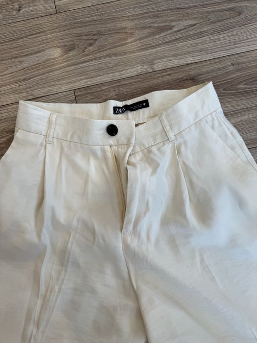 Брюки класичні палацо zara