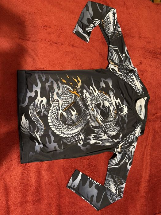 Компресійний комплект 2в1 Venum Dragon (Рашгард + Спатси)