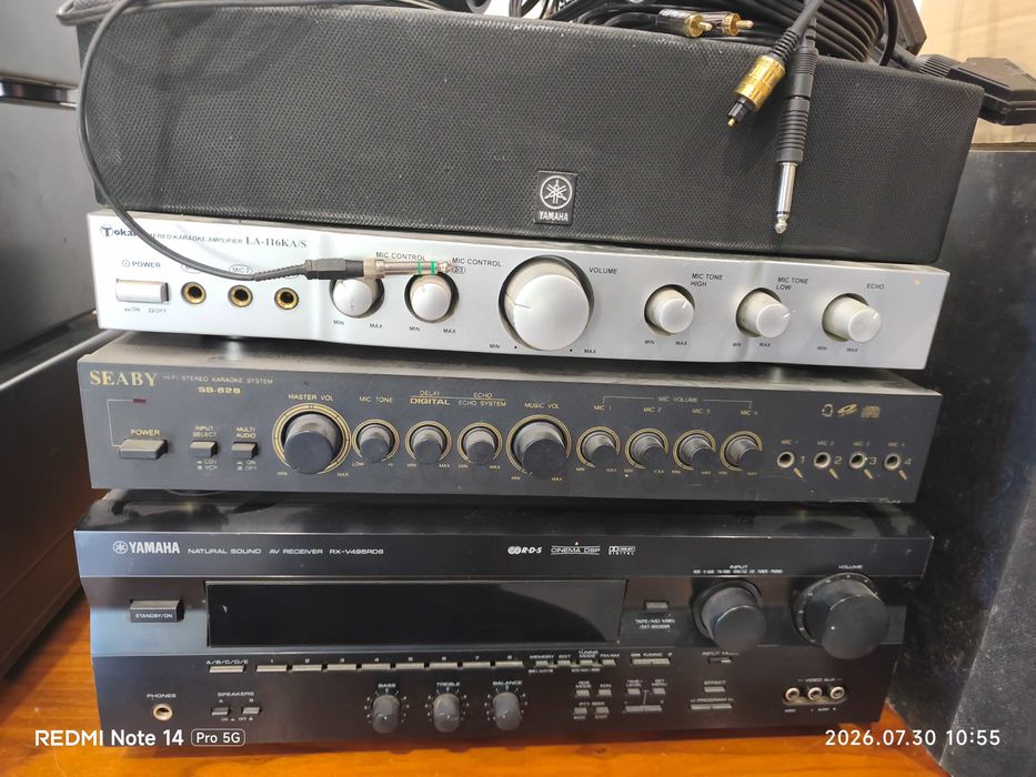 conjunto Hi-Fi dos anos 90 em excelente estado
