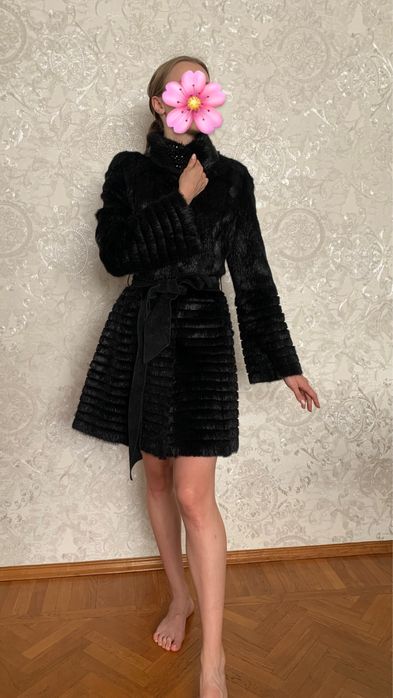 Шуба з хутра нутрії MissLora