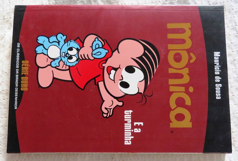 Livro de Banda Desenhada Série Ouro Nº4 Mônica