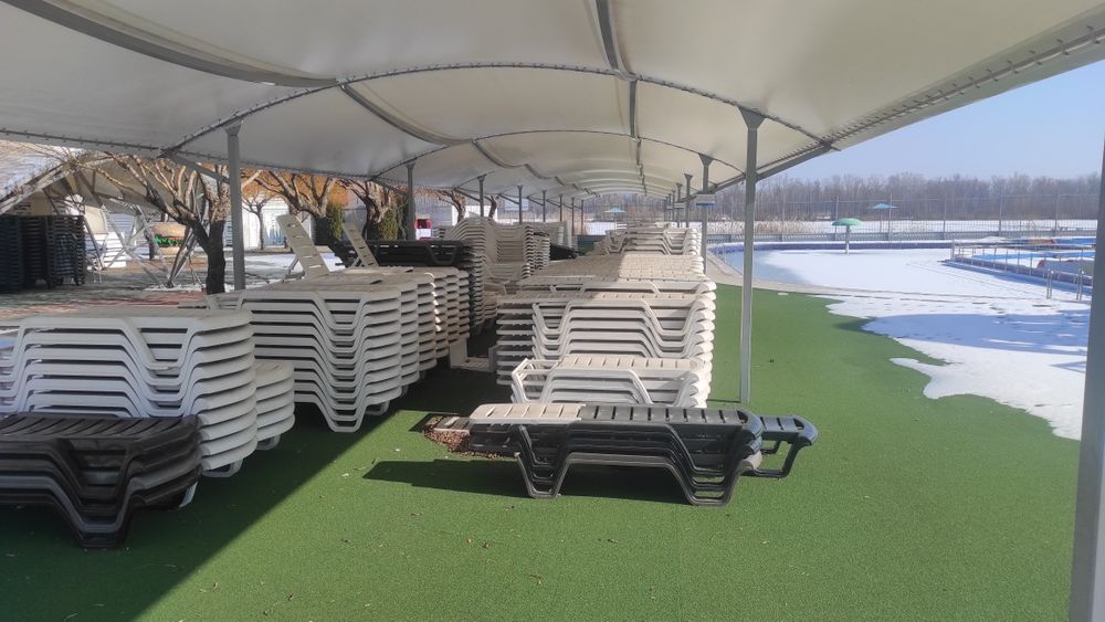 Шезлонги б/у продажа