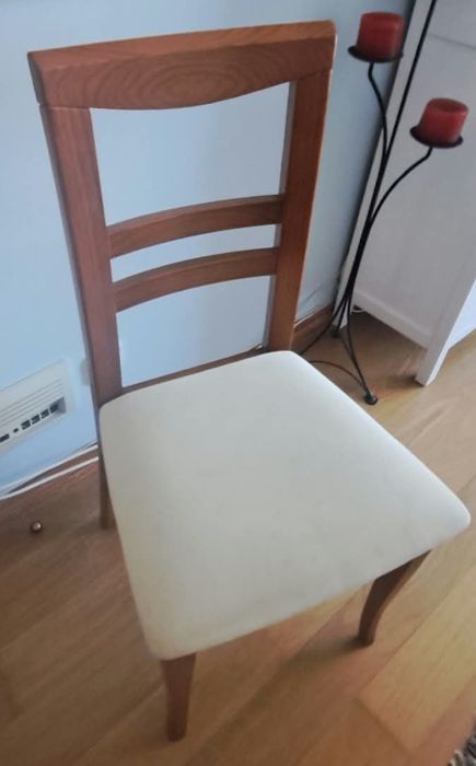 6 cadeiras de sala de jantar
