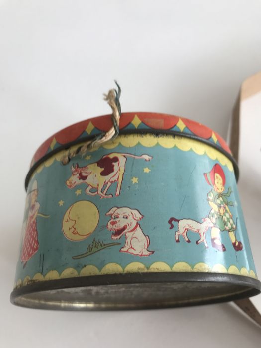 Tambor em latão antigo