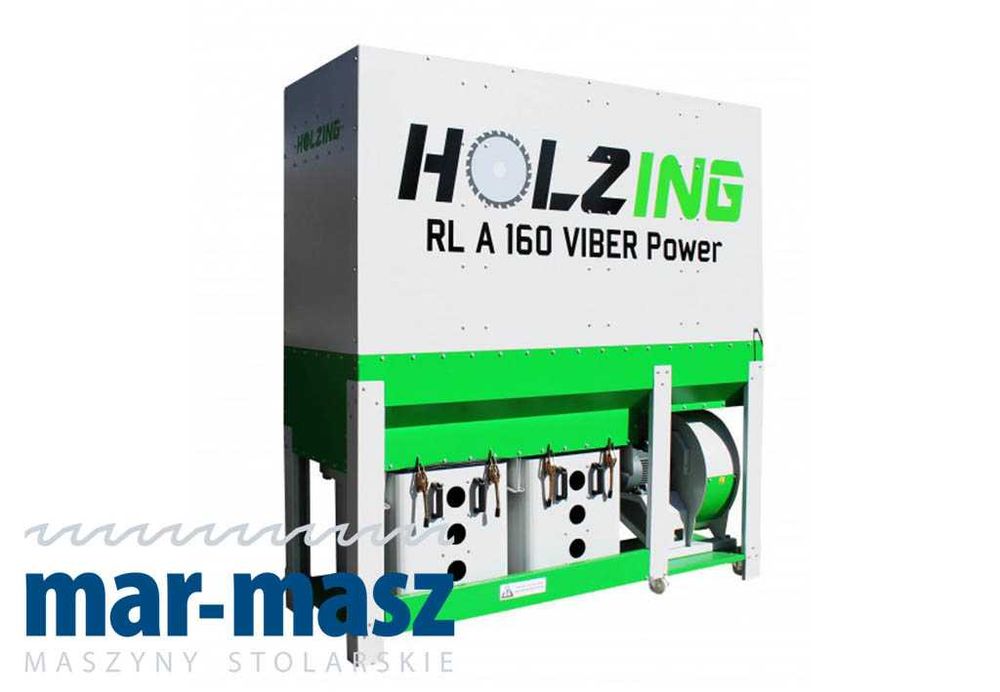 Odciąg do trocin i wiórów RLA 160 VIBER Power 5200m3/h wentylator na magazynie