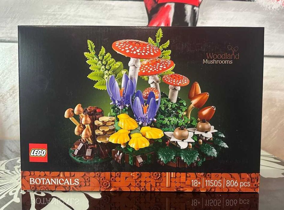 Конструктор LEGO Botanicals 11505 Лісові гриби