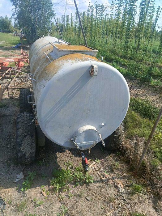 Beczka 6000l na tandemie