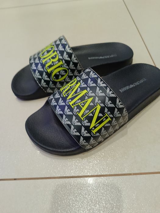 Klapki Emporio Armani