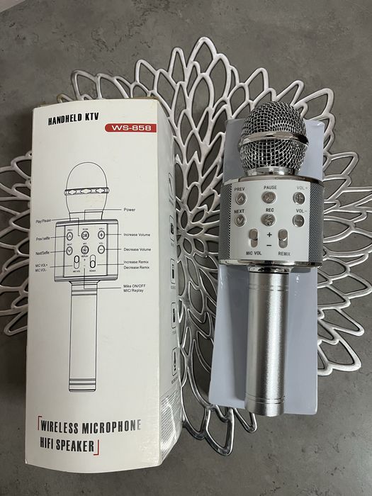 Новый , беспроводной ,караоке микрафон WS 848.