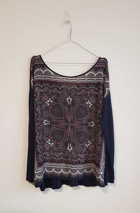 Nowa damska elegancka bluzka z długimi rękawami Promod rozm. M/L/XL