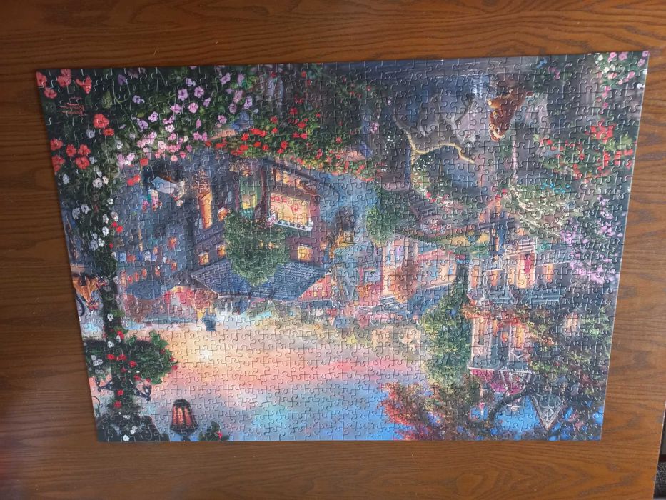 Puzzle Schmidt 1000 Kinkade Zakochany kundel