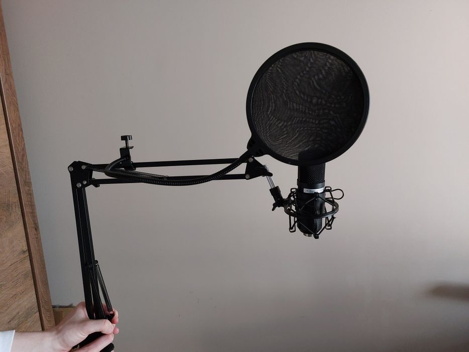 Mikrofon na statywie Tracer Studio Pro aux