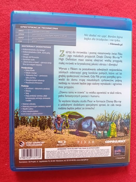 Dawno temu w trawie [Blu-Ray] polskie wydanie