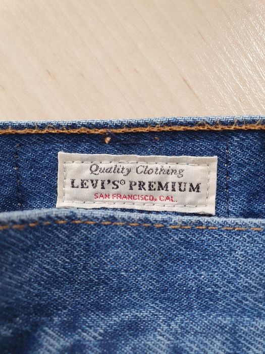 Nowe damskie szorty Levi's 501 Rolled Shorts rozm. 28