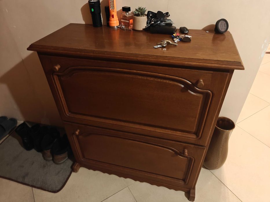 Szafka drewniana na buty