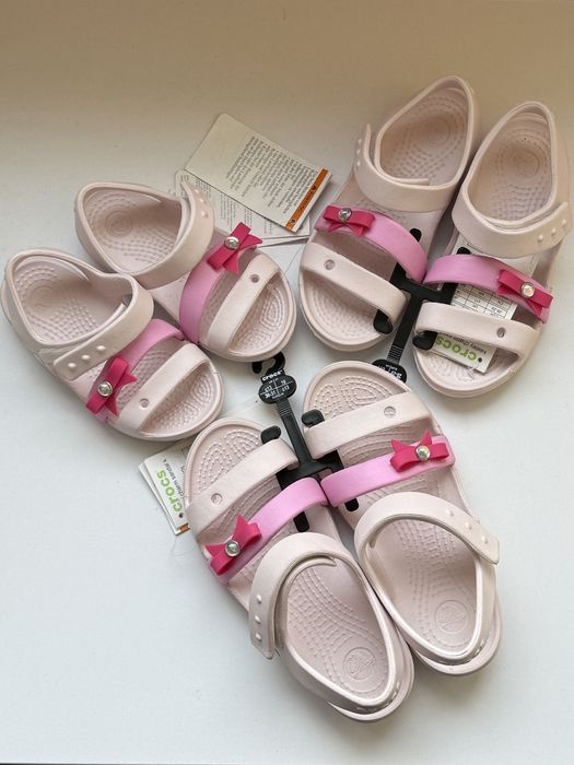 Crocs keeley charm sandal barely pink C8/11/13