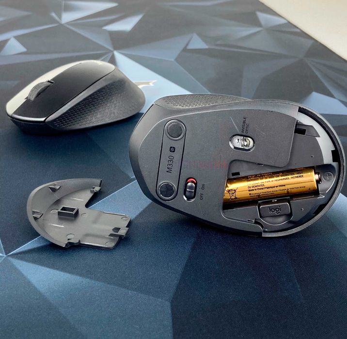 Бездротова Silent Миша Logitech M330 | USB, До 18 міс - Refurbished