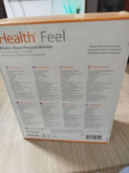 Ihealth wireless blood pressure monitor