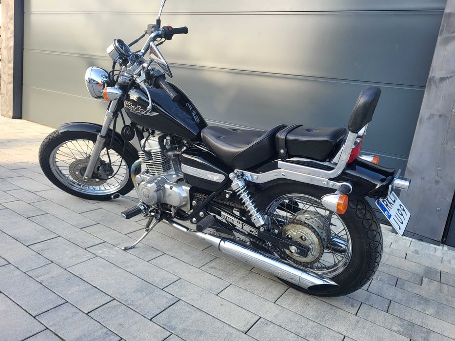 Honda Rebel 125 malutki przebieg nie całe 6 tys kilomerów