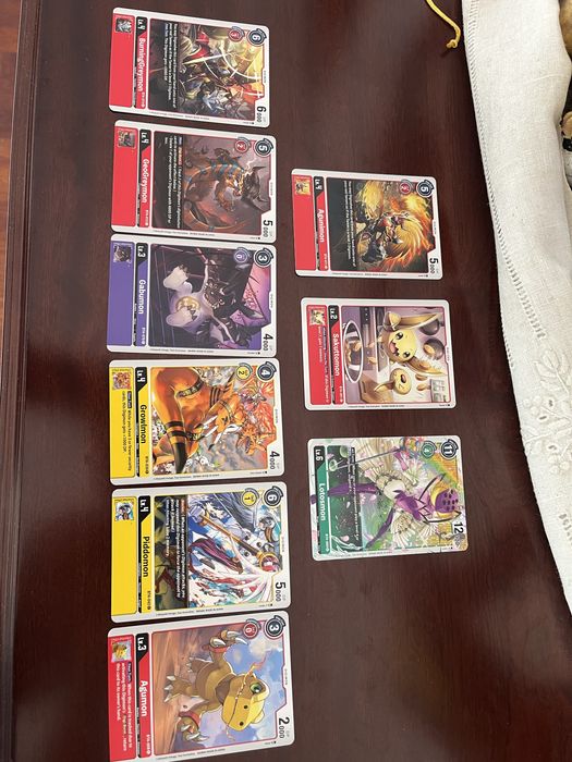 Digimon Great legend - Cartas em perfeito estado