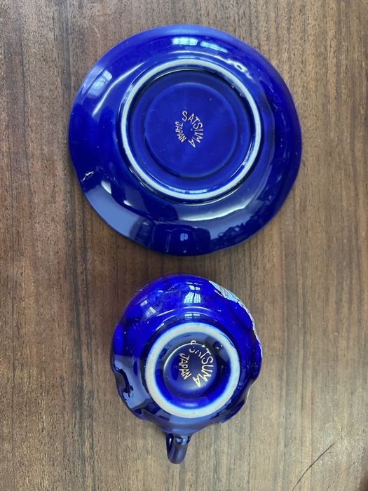 Serviço de café Japonês Satsuma