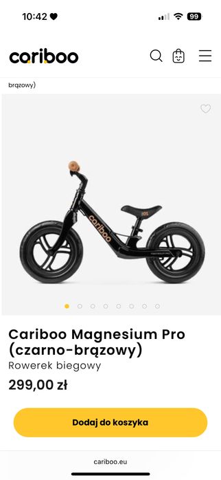 Mam na sprzedaż rowerek cariboo