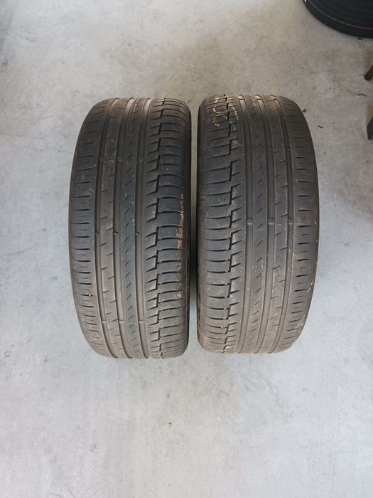 Vendo pneus semi-novos 225/50/17 Continental