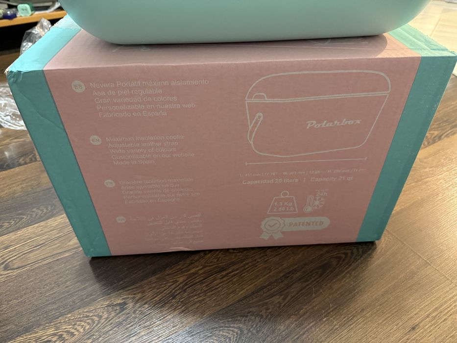 Портативний холодильник Polarbox Retro 20 літрів новий