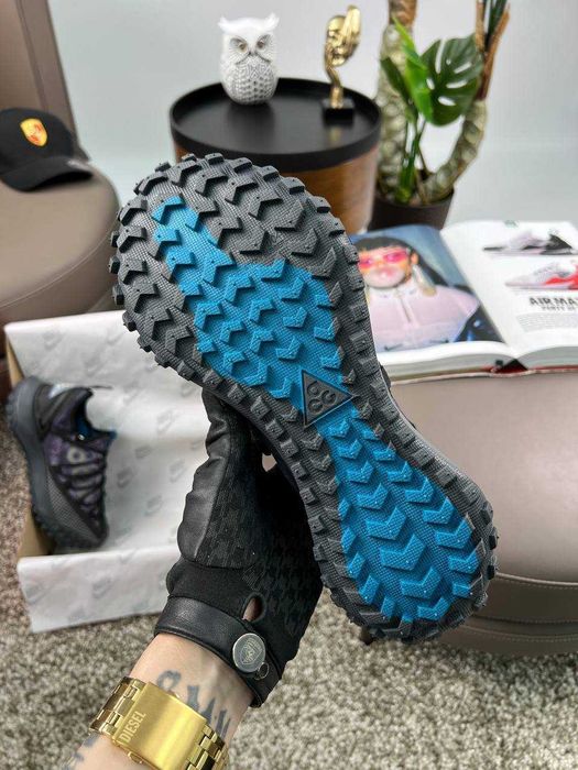 !SALE! Nike ACG Mountain Fly Low Black Blue 41 42 43 44 45 гортекс