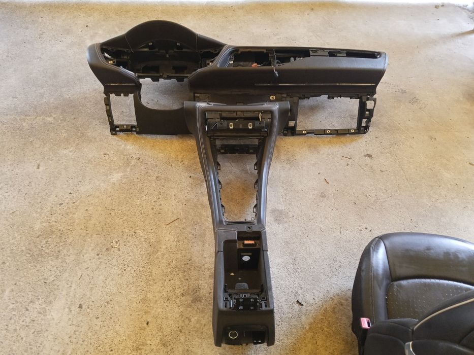 Deska rozdzielcza tunel skóra Criolo Citroen C5 x7 III