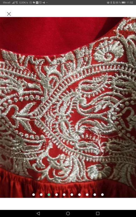 Платье восточное  для девочки подростка ХХS