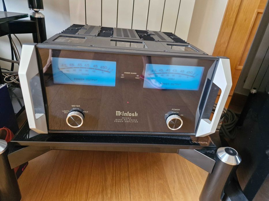 McIntosh MC462 Amplificador de Potência – Estado Impecável – Completo